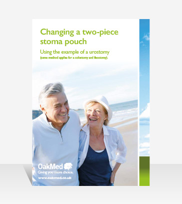Changing a 2 piece Stoma Pouch
