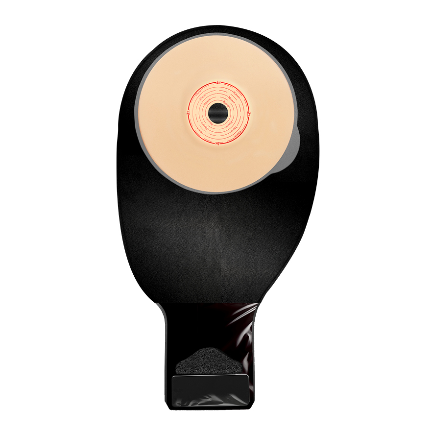 Black Drainable Standard Alginate Low Profile Soft Convex